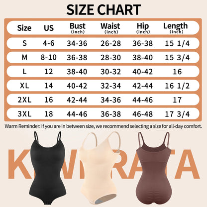 Shapewear Bodysuit for Women Tummy Control Body Shaper Seamless Body Suit Sleeveless Going Out Tops